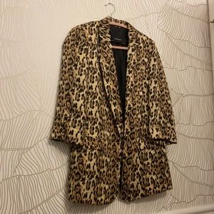 Leopard jacket - 3/4 sleeves length
